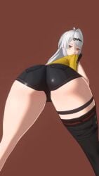 1girls 3d 3d_animation 9:16 alternate_version_available animated ass ass_focus female female_focus female_only futaholic looking_at_viewer looking_back looking_back_at_viewer shorter_than_10_seconds simple_background tagme twerk vertical_video video yixuan_(zenless_zone_zero) zenless_zone_zero