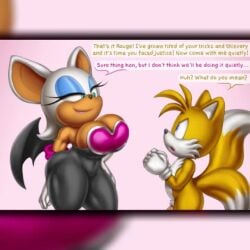 1boy 1boy1girl 1girls age_difference angelauxes animated anthro anthro_on_anthro anthro_only anthro_penetrated anthro_penetrating armwear ass audible_creampie balls bat big_ass big_breasts big_butt big_penis breasts breeding cowgirl_position cum cum_in_pussy dialogue english_text female female_moaning fox furry height_difference larger_female lecheryamoreva longer_than_30_seconds male male_moaning miles_tails_prower moaning mobian_(species) music penis pussy reverse_rape rouge_the_bat sega sex shieldshroud slideshow small_but_hung smaller_male sonic_(series) sonic_the_hedgehog_(series) sound sound_effects tagme tails tails_the_fox text video voice voice_acted wings x-ray younger_male
