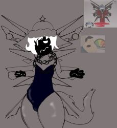 bunnysuit flanesito_art furry furry_ears furry_only furry_tail gay gloves leotard meme_in_the_background reference_image roblox roblox_avatar robloxian rule_63 tagme thighs white_eyes