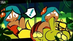 ! 1-upclock 1upgobbo animated balls big_penis blowjob cookie_run cookie_run_kingdom cookie_run_ovenbreak duo fellatio female ginkgoblin goblin goblin_male green_body male male/female no_sound oral penis tagme tiger_lily_cookie video