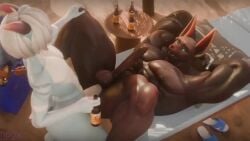 16:9 2025 2_horns 3d 3d_(artwork) 3d_animation abs anal anal_sex animated anthro anthro_on_anthro anthro_penetrated anthro_penetrating anthro_penetrating_anthro anubian_jackal ass ball_slap balls balls_deep barazoku beach big_cock big_muscles big_penis black_sclera blue_body bottle bouncing_balls bouncing_penis bracelet brown_body canid canine canis claws clenched_teeth clothing cock container dialogue digit_ring digital_media_(artwork) dirty_talk doctorpurple2000 dragon drink drinking_alcohol duo english_audio erection eyebrow_piercing facial_piercing feet femboy femboy_is_bigger femboy_on_male femboydom footwear furry furry_male gay genitals hand_on_knee hand_on_leg hands_behind_head holding_bottle holding_container holding_object horn huge_cock huge_muscles huge_penis humanoid_genitalia humanoid_penis jackal jewelry large_cock large_penis larger_anthro larger_male laugh looking_at_another looking_at_partner lying lying_on_chair male male/male male_penetrated male_penetrating male_penetrating_male mammal minz_(e_zoid) mismatched_genitalia mismatched_penis moan muscular muscular_anthro muscular_arms muscular_bottom muscular_legs muscular_male muscular_thighs mythological_creature mythological_scalie mythology nipples on_back outdoor_nudity outside outside_sex pecs penetration penile penile_penetration penis penis_in_ass piercing ring sand sandals scalie sex sharp_teeth shoes short_playtime size_difference slap small_dom_big_sub small_top_big_bottom smaller_anthro smaller_male sound sound_warning spread_legs spreading stomach_bulge tagme tail talking_to_another talking_to_partner teeth thick_thighs toe_ring toes valorlynz_(modeler) vanta_(e-zoid) video voidslut_(va) white_body white_eyes widescreen