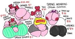 bbw big_ass big_belly big_breasts big_breasts big_butt big_tiddies crystal_gem large_areolae large_ass large_breasts large_butt large_thighs larger_female spinel_(steven_universe) steven_universe theslashfive