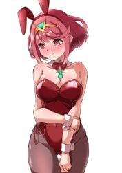 1girls ai_generated big_breasts blush breasts bunny bunny_costume bunny_ear bunny_ears bunnygirl bunnysuit clothing core_crystal female female_focus female_only nintendo otama_ladle23 pyra pyra_(xenoblade) xenoblade_(series) xenoblade_chronicles_2