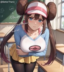 8etter_than_u ai_generated asian_female classroom pokemon rosa_(pokemon)