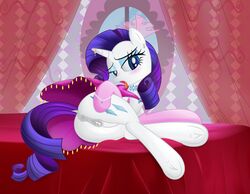 absurd_res anatomically_correct ass bed bedroom_eyes clitoris clothing cum cum_in_pussy cum_inside dress equine friendship_is_magic half-closed_eyes hi_res horn horse mammal my_little_pony presenting pussy rainbownspeedash rarity_(mlp) ring seductive straight_hair tongue unicorn