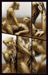 brothers cheetah comic cuntboy feline hi_res incest intersex king_cheetah male male_only mammal nude panels sibling the_cherret_awaits