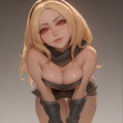 ai_generated big_breasts bigrx cute gravity_rush kat_(gravity_rush) seductive