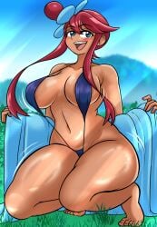 latina pokemon pokemon_bw skyla_(pokemon) solo solo_female solo_focus