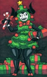 christmas christmas_costume christmas_tree costume el_diablo_(parasitedeath) parasitedeath