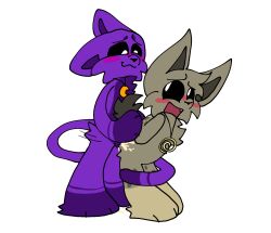 2boys anthro catnap_(poppy_playtime) critters_(poppy_playtime) furry furry_only male male_only no_humans oc poppy_playtime poppy_playtime_(chapter_3) purinpuppy smiling_critters