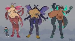 4girls amphibia anne_boonchuy antennae barefoot big_breasts big_feet big_hands big_nipples big_penis breasts breasts breasts_bigger_than_head claws freckles futanari giantess huge_cock hyper hyper_breasts hyper_penis insect_humanoid insect_wings maggie_(amphibia) marcy_wu monster_cock monster_girl monsterification nail_polish naked naked_female nipples nude penis sasha_waybright size_comparison size_difference small_head sumghoul thick_thighs tiptoes toe_claws transformation unrealistic_proportions wide_shoulders wings