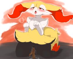 animal_ear_fluff animal_ears animal_feet animal_hands animal_nose anthro anthro_only bar_censor black_fur blush body_fur braixen breath censored chipar commentary_request cum cum_in_mouth cum_on_tongue drooling ears_down facial female fox_ears fox_girl fox_tail full_body furry furry_female half-closed_eyes hands_up highres kneeling looking_up mouth_drool multicolored_fur neck_fur object_insertion open_mouth outline paw_pose pokémon_(species) pokemon pokemon_(species) pussy pussy_juice red_background red_eyes saliva snout solo stick tail tears thick_thighs thighs tongue tongue_out vaginal vaginal_object_insertion vaginal_penetration white_fur white_outline wide_hips yellow_fur