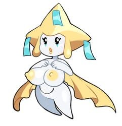 breasts drakthug jirachi nipples pokemon pokemon_(species) rule_63