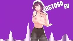 3d 3d_(artwork) 3d_animation 3d_model animated ass big_breasts bouncing_breasts breasts breasts_bigger_than_torso breasts_out bunny_tail bunnysuit dancing female honkai:_star_rail honkai_(series) hoyoverse kafka_(honkai:_star_rail) large_breasts mihoyo mmd mp4 music pantyhose pantyhose_only portuguese portuguese_text sound spread_legs tagme teshiilatte topless topless_female twerk twerking video