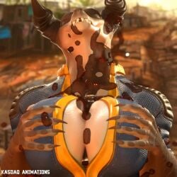 2024 3d 3d_model animated bethesda_softworks deathclaw deathclaw_(vulgarvictor) eliesabeth_(vulgarvictor) fallout female_deathclaw huge_breasts kasdaq makeshift_dildo makeshift_sex_toy microsoft mp4 no_sound nuka-cola paizuri soda_bottle tagme video vulgarvictor