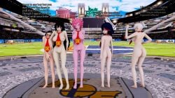 1boy 3d 4girls ashido_mina boku_no_hero_academia completely_nude covering donkey_kong_(series) embarrassed_nude_female embarrassed_nude_femboy embarrassed_nude_male enf enf4life9 enm femboy kill_la_kill king_of_fighters matoi_ryuuko mina_ashido my_hero_academia nier:_automata nier_(series) nintendo pubic_hair public rwby small_penis small_penis_humiliation sph stadium winter_schnee yorha_9s