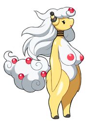 ampharos breasts drakthug nintendo nipples pokemon pokemon_(species) source_request year_request