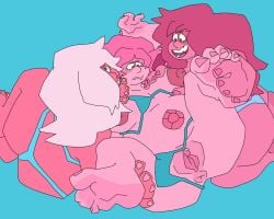 assisted_exposure female female_only gem gem_(species) grabbing_legs hippie_rose_(steven_universe) on_back peeppepi pussy questionable_consent rose_buds_(steven_universe) rose_quartz_(gem) rose_quartz_(steven_universe) shy_rose_(steven_universe) spread_legs steven_universe superfan_rose_(steven_universe) yuri