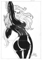 black cat (marvel) from marvel by gledson barreto
