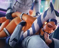 1girls 2boys 3d 69 ahsoka_tano alien alien/human alien_girl alien_humanoid arm_grab armor background balls barefoot bodily_fluids bondage clone_trooper clone_wars closed_eyes clothed clothed_male clothing collar cum cum_in_mouth cum_inside cum_on_penis eyelashes facial_markings feet fellatio female female_focus female_on_top full_body gag gagged genitals gloves hand_on_head handcuffs headband headgear horn human human_male human_on_humanoid humanoid interspecies leather_straps legcuffs lips lydaz lying male male_on_top markings multiple_boys neon_lights nude nude_female nudity on_stomach oral oral_creampie oral_sex orange_body partial_male penis penis_out purple_lipstick ring_gag science_fiction side_view soldier star_wars straight tentacle_hair the_clone_wars:_season_seven threesome togruta trio unprofessional_behavior unseen_male_face watermark white_markings