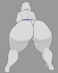 big_ass female furry nerobero0 tail toriel undertale voluptuous_female