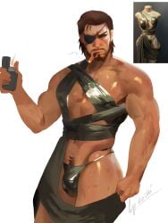 big_boss kochinsfw male_only metal_gear metal_gear_solid naked_snake