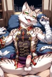 ai_generated bara furry furry_male game gay kl_99 male male/male male_only nekojishi sex shu-chi studio_klondike yaoi