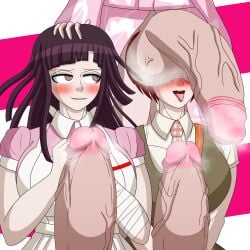 3futas ahe_gao ball_sniffing balls big_breasts breasts clothed clothing cock_on_face danganronpa danganronpa_2:_goodbye_despair danganronpa_3 erection eroticaquatic freckles freckles_on_face futa_on_futa futa_only futanari hand_on_head huge_balls huge_cock human hung_bottom hyper_penis koizumi_mahiru light-skinned_futanari light_skin long_hair mostly_clothed musk musk_clouds musky_balls musky_cock nurse penis photographer purple_eyes purple_hair red_hair saionji_hiyoko self_upload shocked shocked_expression short_hair smell smirk sniffing standing tie tongue_out tsumiki_mikan veiny_penis watching yukata