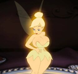 1girls 2024 2024s ass big_ass big_breasts big_butt blonde blonde_female blonde_hair_female blue_eyes butt cleavage curvaceous curvy curvy_figure disney disney_fairies edit european_mythology fairy fairy_tales fairy_wings fairybend female female_focus female_only fully_clothed hair hands_on_hips huge_ass huge_breasts huge_butt human humanoid humanoid_pointy_ears light-skinned_female light_skin mythology nerota nipple_slip peter_pan peter_pan_(disney) screencap screenshot tinker_bell wide_hips wings