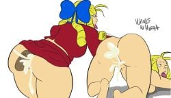 2d ass blonde_hair bubble_butt capcom creampie doodle female karin_kanzuki ojou-sama sex street_fighter tagme wholewheat