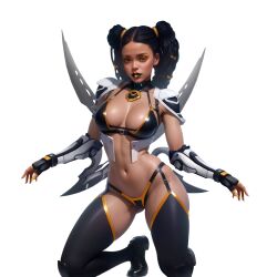 1girls ai_generated ariane_(lust_goddess) black_female brown-skinned_female brown_skin brown_skinned_female dark-skinned_female dark_skin dark_skinned_female lust_goddess nutaku