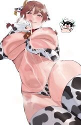 1boy 1girls 2d 2d_(artwork) 2d_artwork 3:4 absurd_res absurd_resolution absurdres animal_ears areola areolae arm_gloves belly_button big_areola big_areolae big_breasts big_hips bikini blue_eyes blush blush_lines blushing_at_viewer boobs_bigger_than_head boobs_out bra_aside bra_down breast_focus breasts breasts_bigger_than_head breasts_out child_bearing_hips chubby chubby_female covered_pussy cow_bell cow_bell_collar cow_bikini cow_ears cow_horns cow_print cow_print_bikini cow_spots cowbell dominant dominant_female ear_tag elbow_gloves emma_verde exposed_breasts exposed_nipples fat_breasts female female_solo femdom fluid_on_breasts freckles freckles_on_face fringe fringe_hair from_below from_below_view genderswap_(mtf) girl glass glass_bottle half-dressed half_naked half_naked_female half_nude half_nude_female hi_res high_res high_resolution highres horn horns huge_areola huge_areolae huge_breasts large_boobs large_breasts large_hips large_nipples licking light-skinned_female light_skin liquid looking_at_viewer looking_down love_live! love_live!_nijigasaki_high_school_idol_club low-angle_view male massive_boobs massive_breasts mature_body mature_female milk milk_bottle milk_drip milk_on_body milk_on_breasts nipples nipples_out okpriko onomatopoeia panties pink_nipples pouring pouring_liquid pouring_on_self red_hair rule_63 seductive seductive_look seductive_smile sexy simple_background slim_waist smile smiling smiling_at_viewer smirk smirking smirking_at_viewer solo solo_female solo_focus spotted_bikini standing stomach tag takasaki_yuu teasing teasing_viewer thick thick_thighs thighhighs thighs thin_waist tongue uncensored uncensored_breasts uncensored_nipples voluptuous voluptuous_female white_background wide_hips