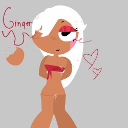 ginger (dandy's world) from dandy's world by artist request