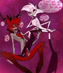 alastor (hazbin hotel) from hazbin hotel by cryfvck