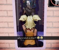 3d_(artwork) blowjob green_hair insult interracial kneeling kneeling_oral_position league_of_legends league_of_legends:_wild_rift on_knees snapchat sucking_balls sucking_penis twintails zeri_(league_of_legends)