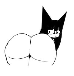 big_butt bubble_ass bubble_butt catwitch_(xarop77) feline thick_ass thick_thighs twitter_username veryscaryhomer white_background xarop77