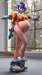 juno (overwatch) from blizzard entertainment by preggmaster