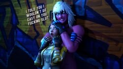1futa 1futa1girl 1girl1futa 1girls 3d 3d_(artwork) abuse abused after_fellatio ahe_gao alley alleyway angry angry_face asphyxiation athletic athletic_futa big_dom_small_sub bigger_dom bigger_futa black_nails blender blender_(software) blender_cycles brown_eyes choke_hold choker choking clenched_teeth clothed/nude clothed_female cum_in_mouth cum_on_face dialogue dominant dominant_futa domination facepaint female fingerless_gloves fit fit_futa fortnite fortnite:_battle_royale fucked_silly futa/female futa_on_female futa_with_female futadom futanari green_eyes harlowe_(fortnite) humiliated humiliation implied_futa intersex jacket muscles muscular muscular_futa naked_futa night nude_futa passing_out pink_body pink_skin rolling_eyes ruined_makeup shade_(fortnite) small_sub_big_dom smaller_female strangling torture used white_hair