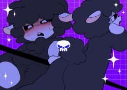 1female 1girl 1girls 2025 2025s 2d 2d_(artwork) 2d_artwork 763_san absurd_res absurdres anthro anthro_female anthrofied artist_name ass baba_chops baba_chops_(poppy_playtime) black_body black_fur black_hair black_sclera black_sheep black_wool blush blush_lines blushing bovid bovine breasts buck_teeth buckteeth caprine critters_(poppy_playtime) digital_art digital_drawing digital_drawing_(artwork) digital_media digital_media_(artwork) digital_painting digital_painting_(artwork) female female_anthro female_focus female_only fur furry furry_female hair half-closed_eyes hi_res looking_at_viewer looking_back looking_back_at_viewer mammal mob_entertainment mob_games nightmare_critters open_mouth pink_inner_ear poppy_playtime poppy_playtime_(chapter_4) purple_background rear_view sheep sheep_ears sheep_girl sheep_humanoid sheep_tail sheeps simple_background skull_symbol smiling_critters solo solo_female solo_focus stars sweat sweatdrop tagme tail teeth thick thick_ass thick_butt tongue video_games white_body white_ears white_eyes white_pupils white_skin wool wool_(fur) wool_hair