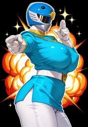 1female 1girls 5_fingers action_pose ai_assisted ai_generated belt belt_buckle black_background blue_headwear blue_helmet blue_swallow choujin_sentai_jetman civitai clothed clothed_female coloredbin.ai coloredbin_ai costume curvy curvy_ass curvy_body curvy_butt curvy_female curvy_figure dramatic_lighting dramatic_pose explosion face_covered female female_focus female_human female_only female_superhero full_body full_body_view fully_clothed fully_clothed_female gloves hands_up handwear hayasaka_ako helmet hero_costume hero_outfit heroine huge_boobs huge_breasts huge_breasts human human_female human_focus human_only jojo_pose large_boobs large_breasts large_tits looking_at_viewer massive_boobs massive_breasts massive_tits outline pants plump_boobs plump_breasts plump_tits pointing pointing_at_viewer simple_background slim_female slim_figure slim_girl slim_waist solo solo_female solo_focus solo_human sparkles super_sentai superhero superhero_costume superheroine top_heavy top_heavy_breasts visible_nipples white_belt white_gloves white_pants