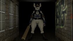 3d baseball_bat cornered cornered_viewer horny_female inminent_rape inminent_sex josh-u4 officer_flint_(foretbwat) police police_uniform pov rat sfm smiling source_filmmaker taller_female white_fur