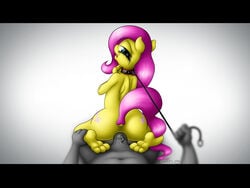 anal anus asphyxiation ass barefoot collar crying cutie_mark duo equine feet female fluttershy_(mlp) forced friendship_is_magic green_eyes king_sombra_(mlp) leash letterboxed livriel looking_at_viewer looking_back makeup mammal my_little_pony on_top penis pink_hair pov rape reverse_cowgirl_position runny_makeup sex straight_hair strangling tail tears toes vein wet wings