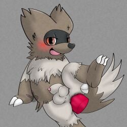 1:1 2024 2_fingers 3_toes absurd_res anal anal_sex animal_genitalia ass balls brown_body brown_fur butt_grab chest_tuft digital_drawing_(artwork) digital_media_(artwork) dildo dildo_insertion feet feral fingers fur generation_3_pokemon genitals hand_on_butt hi_res large_insertion looking_at_viewer male multicolored_body multicolored_fur ninjatommy21 nintendo nude nude_male object_in_ass penetration penis penis_tip pokemon pokemon_(species) presenting raised_leg semi-anthro sex_toy sex_toy_in_ass sex_toy_insertion sheath smile smiling_at_viewer solo stretched_anus tan_body tan_fur toes tuft zigzagoon