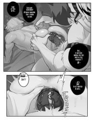 2boys abs all_fours anal anal_sex anal_sex animal_ears animal_genitalia animal_penis anthro anthro_on_human anus asshole big_dom_small_sub big_penis canid canine canine_genitalia canine_penis canis doggy_style doggy_style english english_text erect_penis erection fur gay gay_anal gay_domination gay_sex huge_cock knotted_penis large_penis male male/male male_only mammal muscular open_mouth pecs pleasure_face riffraffhellyea seth_lowell sex size_difference text text_bubble thick_penis tongue tongue_out veiny_penis von_lycaon wolf wolf_ears yaoi zenless_zone_zero