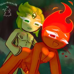 fire spirit cookie from cookie run by darkcacao98 (artist)