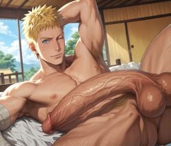 absurd_res ai_generated big_balls big_penis gay naruto solo solo_male uzumaki_naruto yaoi zaboo777