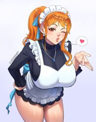 nami (one piece) from one piece by luchidart