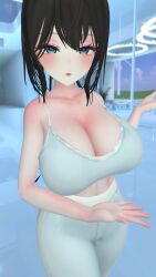 asian_female big_ass big_breasts breasts clothed cute dream girl gym gym_clothes pale sex sexy skinny vr vrc vrchat whore
