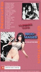 bandage bandages big_breasts headband kurenai_yuhi mummification mummy_wrappings naruto red_eyes