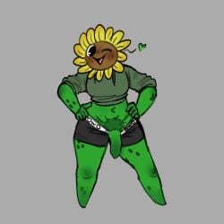 1futa anthro anthrofied ass breasts dalice_g dickgirl female flora_fauna futa_only futanari penis plant plant_girl plant_humanoid plantie plants_vs._zombies plants_vs_zombies popcap_games sunflower_(pvz)